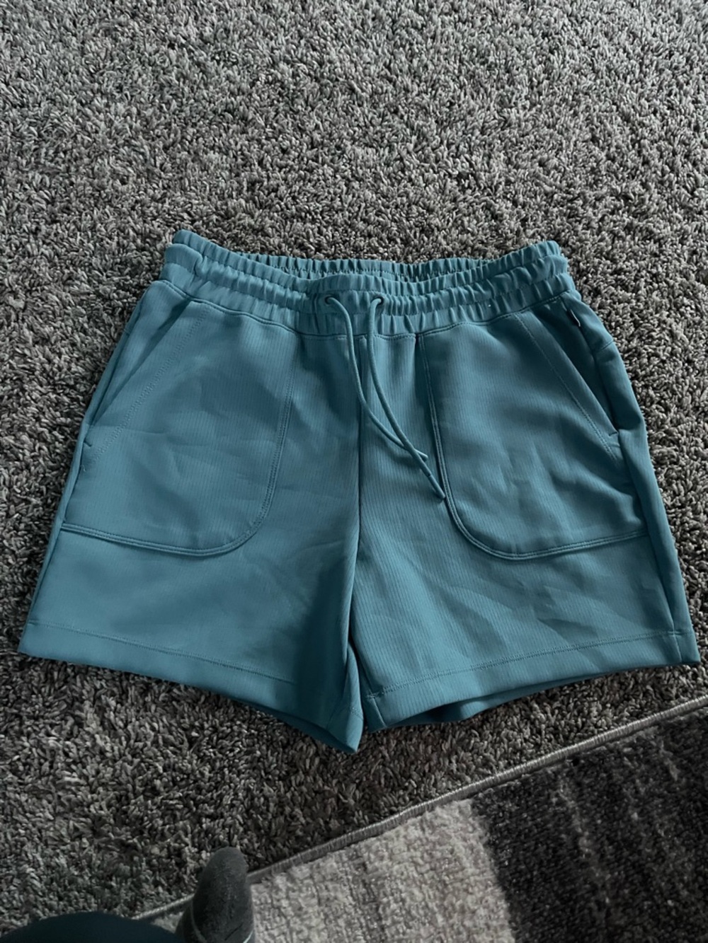 Mondetta Women's Midweight Ribbed Scuba Shorts size SU